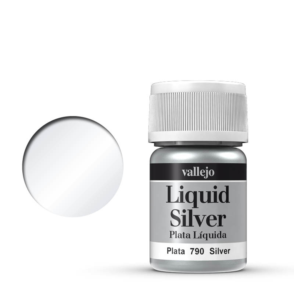 Liquid Silver Vallejo 70790