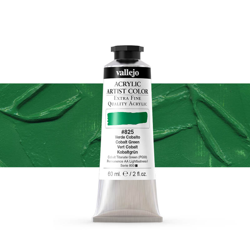 16825 Acrylic Artist Color Vallejo Cobalt Green 60ml